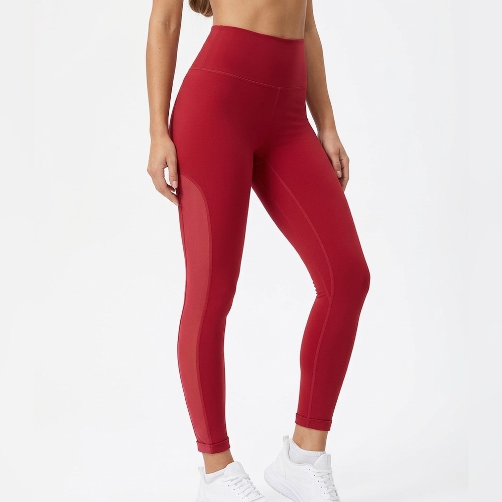 G|Athletica High Rise Leggings Women’s Small Red Workout Activewear
